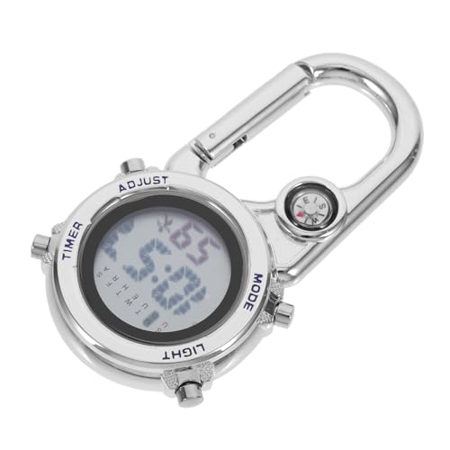 Reloj digital Ciieeo con batería de botón duradera y mosquetón de montaña