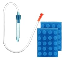 Aolso Nasensekretsauger, Nasensauger Baby, mit 40 zusätzlichen Hygienefiltern, weiche Silikonspitzen, Wieder auffüllbar, Für Babys ab 0 Monaten, einfach zu bedienen und zu reinigen