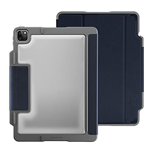 Coque iPad Pro 12.9 2020 STM Rugged Plus avec support Apple Pencil noir