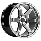 AVID.1 AV-06 Hyper Black 18x8.5 Custom Wheel – Fits 5x114 Bolt Pattern with +35 Offset – Lightweight Performance Alloy Wheel – Aggressive Street Style & Track-Ready Car Accessories