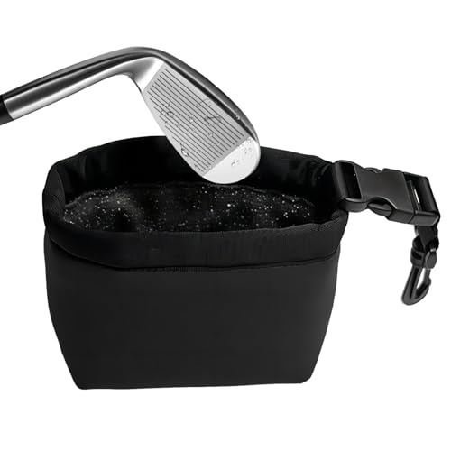 Bolsa Matorral del Club Golf: Bolsas Limpieza Bolas Golf, Bolsa Limpieza Desmontable portátil paño Buceo, Lavadora Bolsillo Bolsillo Bolsa Limpieza, Lavadora Lavable. Accesorios para Hombres