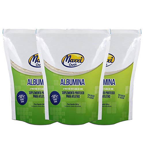 Albumina 500g Chocolate 3 Un MAXXI OVOS