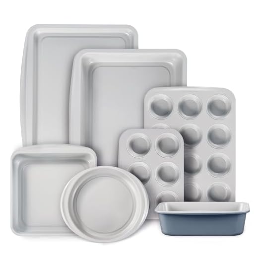 CAROTE Nonstick Stackable Baking Pans Set