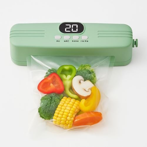 Seladora A VáCuo DoméStica 110v/220v | MáQuina Para Embalar E Con...