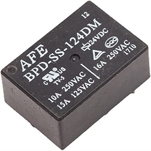 Relé AMUCK BPD-SS-105DM 5VDC original de 16A y 4 pines para circuitos eléctricos de precisión 4