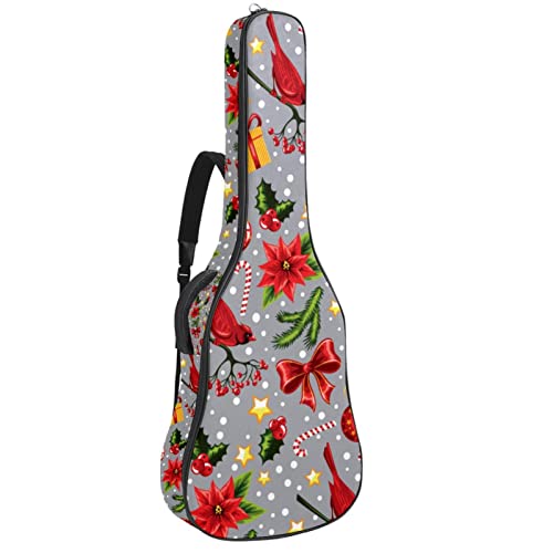 Étui guitare acoustique antichoc et imperméable avec organiseur de poche intégré