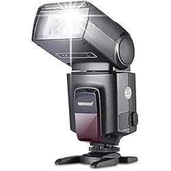 Flash Externo Para Canon Neewer TT560 Flash Speedlite para Canon Nikon Sony Olympus Panasonic Pentax Fujifilm Sigma Minolta Leica y Otros SLR Digital Cámaras en un Solo Contacto Zapata