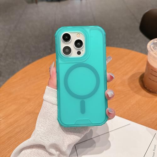 Coque ultra-résistante magnétique 3 en 1 antichoc verte iPhone 16