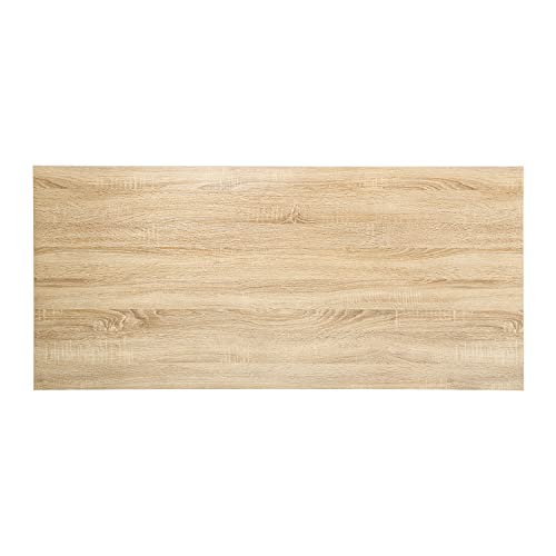 Topsky Dual Motor 3 Stage Electric Adjustable Standing Desk Black Frame 300Lb Load Capacity With 58.3’’X26.8’’ Oak Board #TOP6