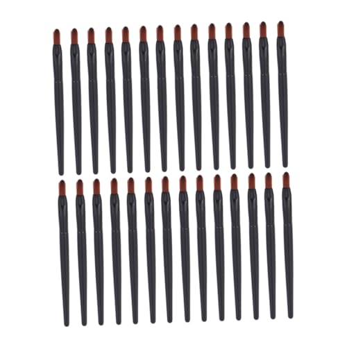 BCOATH 50個 使い捨てポータブルリップブラシ 軽量小型アプリケーター 肌に優しい多機能メイクブラシ リップグロス 口紅用携帯便利