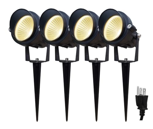 TOVEENEN LED Landscape Spotlight 4 Pack