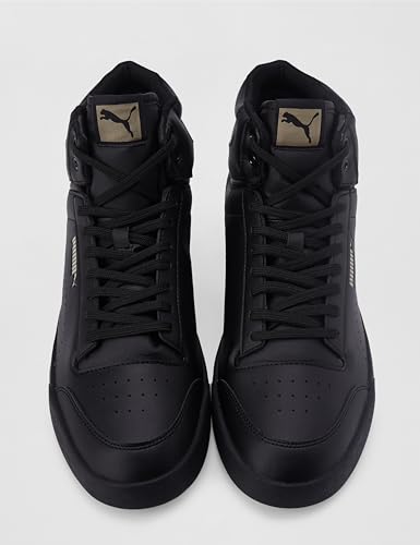 Image of Puma Mens Shuffle Court Zest Mid Sneaker