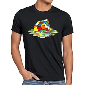 style3 Sheldon Cubo Mágico Camiseta para hombre T-Shirt