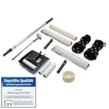 ⭐ Le kit d’outils pour revêtement de sol WO-WE peut être utilisé pour l’application de résine époxy et d’autres revêtements de sol dans des espaces industriels et résidentiels comme entrepôts, ateliers, halls industriels, parkings couverts, couloirs, garages, caves, etc.