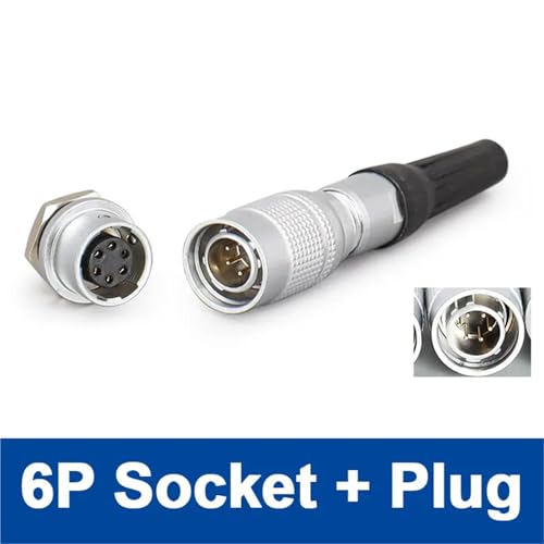 Connecteur circulaire YC8 6 pin à insertion rapide anti-vibration - 2