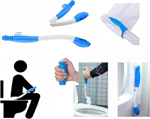 Aide aux toilettes pour mobilité limitée résolvant l'essuyage difficile - 8