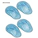 4PCS Transprarent Silicone Ear Cover Hair Dye Shield Protect Salon Hairstyling Tools