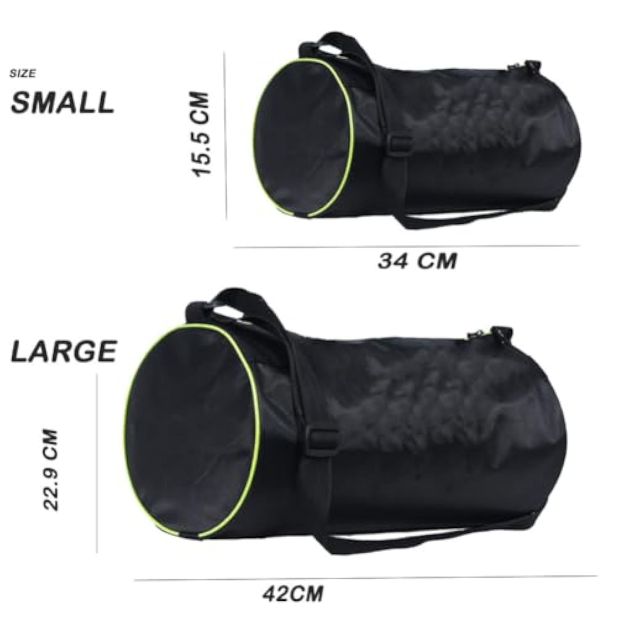 Basic Polyester Duffle Bag for Men & Women, Small Workout Bag