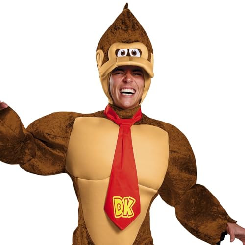 Disguise Mens Disguise Men's Super Mario Donkey Kong Deluxe Costume2