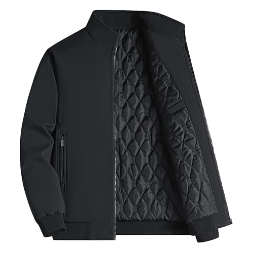 Chaqueta acolchada cortavientos de hombre para evitar el frío invernal