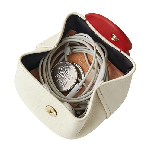 Monedero para mujer | Cartera de almacenamiento en formato de bolsillo – Monedero | para llaves, lápiz labial, tarjeta, papel de moneda, madre, novia, Creamy, Se référer au descriptif