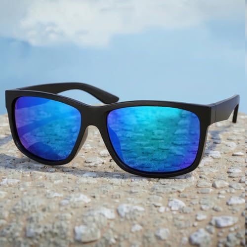 Image of WISTON XXL Z87 Sunglasses for Men Women Fit Big Head Sunglasses UV400 Protection TR90 Frame Wide Square Sun GlassesZ8242