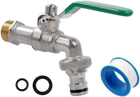 Cadenas Robinet Exterieur Robinet Laiton Verrouillable 1/2 Pouce - Pour Jardin Et Extérieur - Économie D'eau Avec Système Sécurité Robinet 1/2 Pouce - 6