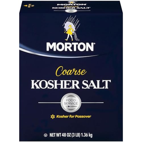 Mortons Coarse Kosher Salt 3 Lb (Pack of 1)