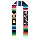 Serape Scholars Mexican Graduation Sash Class of 2026 | Mexican Graduation Stole | Estolas de graduacion 2026