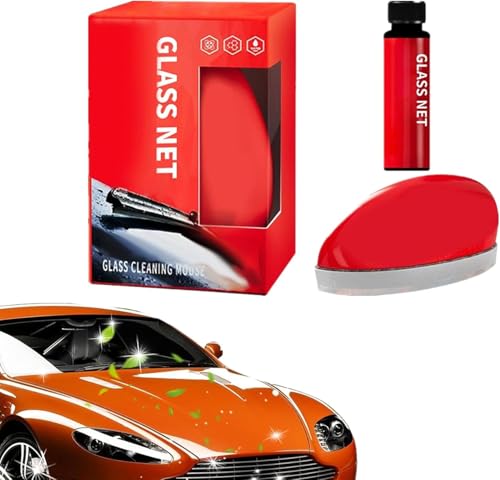 車 ガラス 油膜取り クリーナー マウス 油膜クリーナー 車 コーティング ガラス油膜除去剤 車の窓拭き 自動車フロントガラスクリーナー 自動車の内外装ガラスクリーナー ガラスコーティング 汚れや水垢除去 視界鮮明 透明度 視認性向上 使用簡単 (油膜クリ
