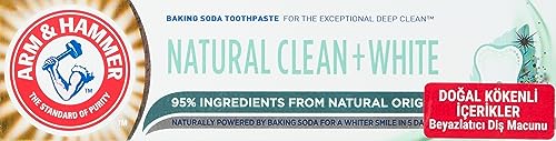 Arm&Hammer Natural Origin Ingredients & Whitening Toothpaste 1 Pack (1 x 1 Piece)