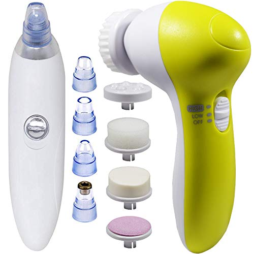 Adbeni 5 in 1 Face Massager & Blackhead Cleaning Remover, Pimple Sucker