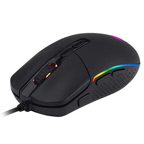 Image of Redragon Invader M719 Wired USB Gaming Mouse with 7 Programmable Buttons / 10000 DPI /RGB Lighting for Windows /Mac PC & Pisces P016 Large Waterproof 33 cm x 25.90 cm x 0.25 cm