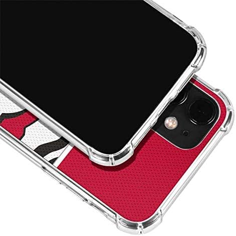 Skinit Clear Phone Case Compatible with iPhone 12 - Officially Licensed NFL Kansas City Chiefs Zone Block Design