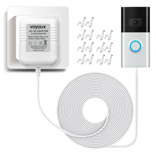 24V Doorbell Transformer for Ring and Nest Doorbells