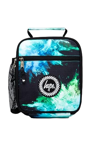 hype Blue & Green Chalk DUST Lunch Bag