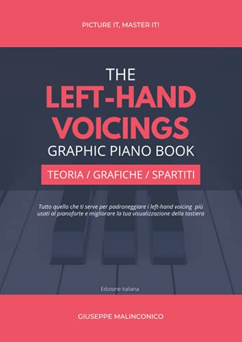 The Left-Hand Voicings Graphic Piano Book: Teoria, Grafiche E Spartiti