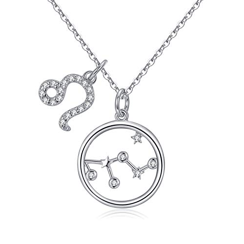 Collier BFF femme argent Qings idée cadeau amitié lion
