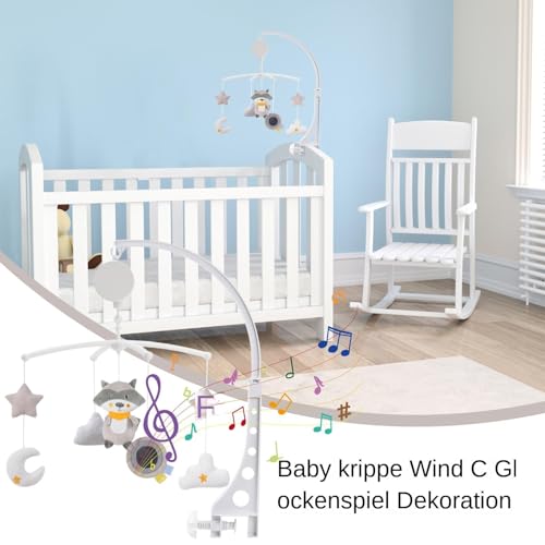 Décoration musicale pour lit de bébé, le cadeau de naissance nomade idéal - 5