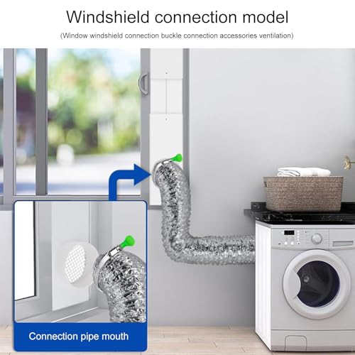 Connecteur de sèche-linge pour kit d'aération de sécheuse - 2