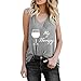 Produktbild Hniunew Tanks Oberteil Damen Rotwein Drucken Spaghetti Strap Cami Camisole Tank Top  My Therapy Yoga Tanktops Sommer Casual ÄRmellos Bluse Frauen Basic Tanktop Shirts Top T-Shirt