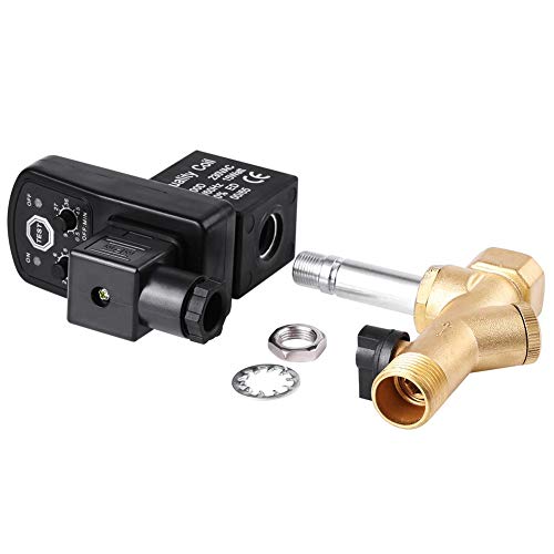 Válvula de drenaje de latón automática integrada G1/2 con temporizador programable 6