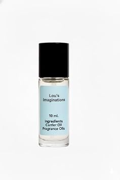 Jersey Oils Lous Imagination Exclusive Cologne Oil, 10ml, with Calabrian Bergamot, Sicilian Cedar, Natural Appeal, Long-Lasting Fragrance