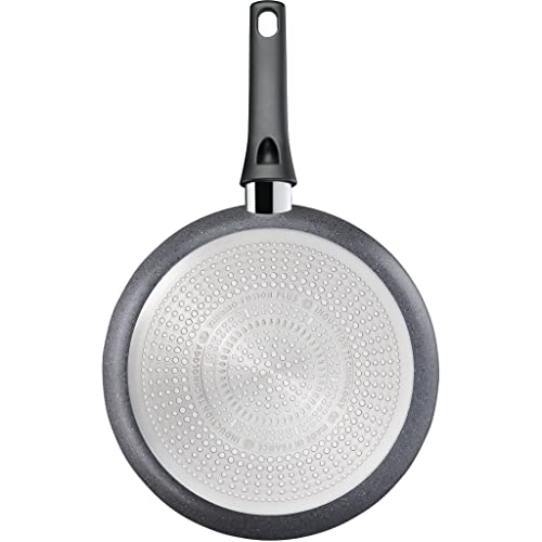 Tefal G13412 Healthy Pfanne 30cm, UVP 89€, Edelstahl Bratpfanne Antihaft-beschichtet , Extra Kratzfest, Spülmaschinenfest, rutschfester Griff, FÜR ALLE HERDARTEN, Grau – Bild 3
