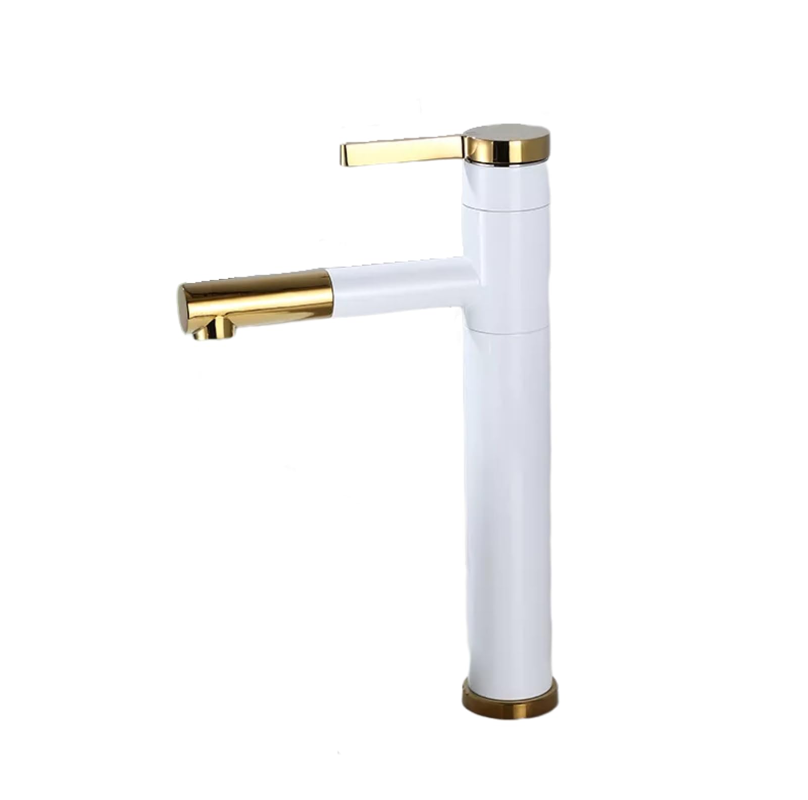 Robinet de salle de bain noir mat au design épuré pour vasque moderne