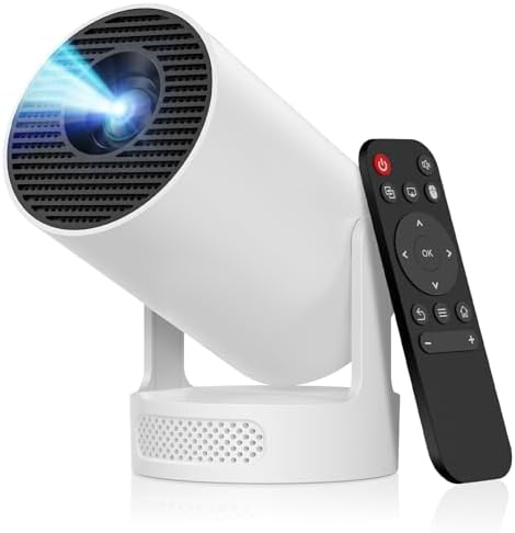 HY300 Ultra Mini Portable Projector – Auto Keystone, Full HD 1080...