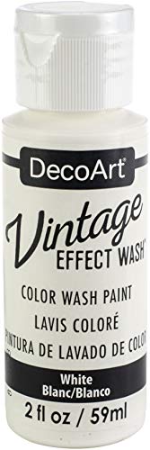 Deco Art Blanco de lavado de efecto vintage, talla única
