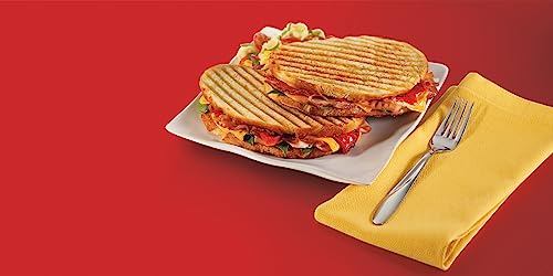 Sanduicheira, Panini Gourmet, Preta/Prata, 220v,Hamilton Beach