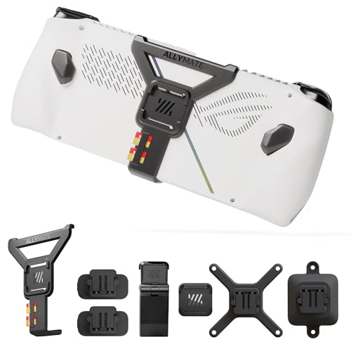 Mechanism Allymate Entire System | ROG Ally Stand, VESA & Wall Mounts 6-in-1 Bundle | Our ASUS ROG Ally Accessories Fit in Any ROG Ally Case | Mount Anything to The ROG Ally Console & it to Anything