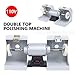 110V Polishing Machine Dental Polishing Lathe Table Polishing Grinder Laboratory Equipment Polishing Machine 3000Rpm for Jewelry Making, Woodworking, Dental, Handmade DIY